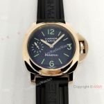 Officine Panerai Luminor Marina Rose Gold Fake Panerai Watch 44mm PAM00111